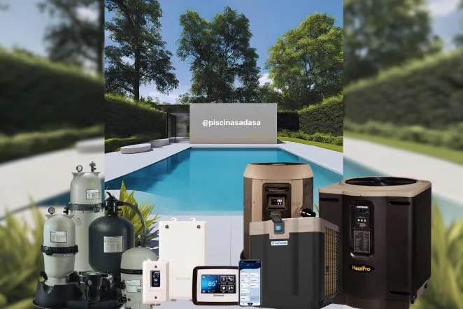 equipamiento para piscinas